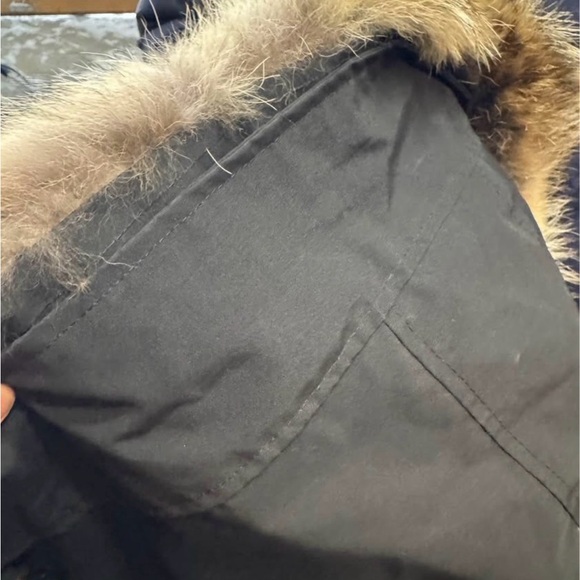Canada Goose Black Jacket with Logo Patch - Picture 2 of 4